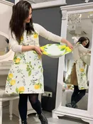 Ashai Adult Apron | Lemon & Olive | Hortensias Home