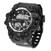 Activa Endurance X Invicta Men's Digital Watch - 54.5mm. Black (ACW435-002)
