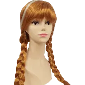 Auburn Braided Wig - Kids