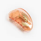 California Poppy Claw - Orange Acetate Flower Hair Clip
