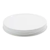 110-400 White Metal Continuous Thread Non-Button Plastisol Liner
