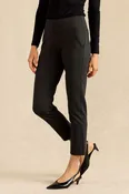 CARMEN TROUSER: CHARCOAL PONTE