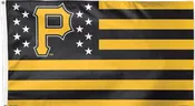 Pittsburgh Pirates 3 ft x 5 ft Flag – “USA”