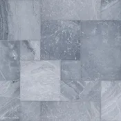 Aegean Grey Marble Sand Blasted French Pattern 3cm Paver