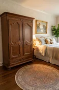 Antique French Armoire CABINET 58w26d88h