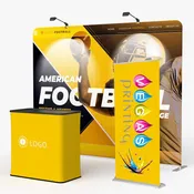 10ft Rapid Trade Show Booth Package (B)