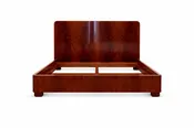 Art Deco Bed Mahogany Crotch