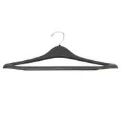 17″ Black Contour Suit Hangers