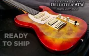 DELLATERA ATW CUSTOM - CHERRY MAGMA BURST - READY TO SHIP