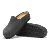 Amsterdam Wrapped Charcoal Suede