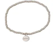 Alex Carol Jewelry 3MM Graduated Roll on Bracelet SIlver B23811