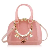 Carrying Kind Cate Charm Purse | Puppy Love / Light Pink Sparkle