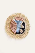 Abstract Form Fringe Set of 4 Coasters