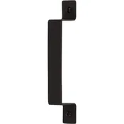 Flat Square Handle – Matte Black