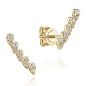 14k Yellow Gold Stud
