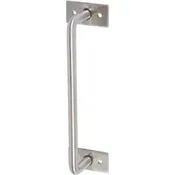 Round Pull Handle – Brushed Steel