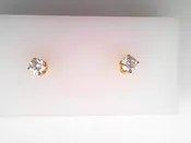 14 Karat Stud "Previously Owned" With 2 = 0.40Twt