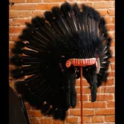 Black Mesa Indian Headdress by Navajo Artists