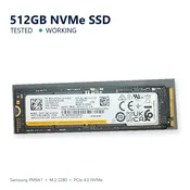 Samsung PM9A1 512GB NVMe M.2 2280 SSD — Tested Working
