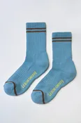 Boyfriend Socks - Powder Blue