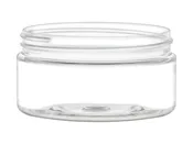 12 oz Clear PET Straight Sided Jar 89-400