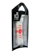 10 Seconds Athletic Flat Laces White