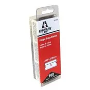 American Line Steel Back Single Razor Blades- 100/box