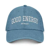 Denim Good Energy Cap