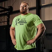 2022 World's Strongest Man T-Shirt Green