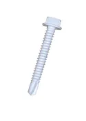 #14 Tek 1" White (10 Pack)