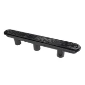 AquaStar 32CDFL102 32″ Black Channel Drain Flat Grate Anti-Entrapment Suction Outlet Cover