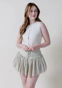The Ella Ruffle Skirt - Dandelion