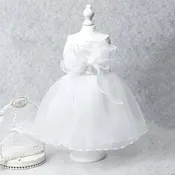 Satin &amp; Tulle Wedding Dress