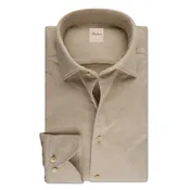 Beige Flannel Shirt