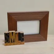 Smile Wood Photo Frame