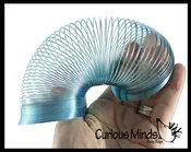 2.4" Metal Colored Magic Spring Coil Toy -  Sensory Fidget