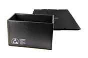ESD Tote 4015-A1 - Conductive Containers | Crestline Plastics