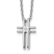 Cross Diamond Necklace