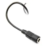 12/24 Volt Barrel Plug Power Cord (Bare Wire)