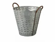 Found Olive Bucket