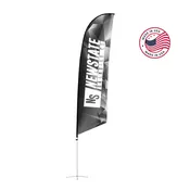 Angled Feather Flag (USA)