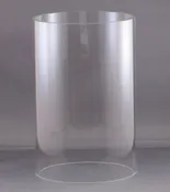 6″D x 9″H Pyrex Cylinder