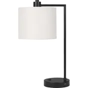 19"H Table Lamp Metal base USB