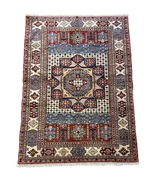 Handmade Afghan Area Rug - 100% Ghazni Wool with Natural Vegetable Dyes — SANTA KILIM