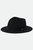 Brixton Messer Fedora - Black/Black