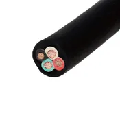 12/4 SOOW Bulk Wire Cord, 4-Wire, 20A, 600V, Outdoor Rated