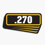 “.270” Ammo Label (4-Pack)