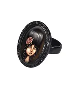 Anika Victorian Oval Ring