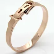 Belt Buckle rose gold bangle (TF)