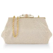 Blake Crystal Bow Clutch